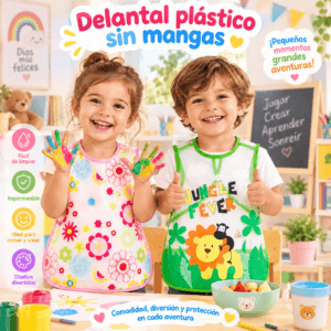 Delantal plástico sin mangas