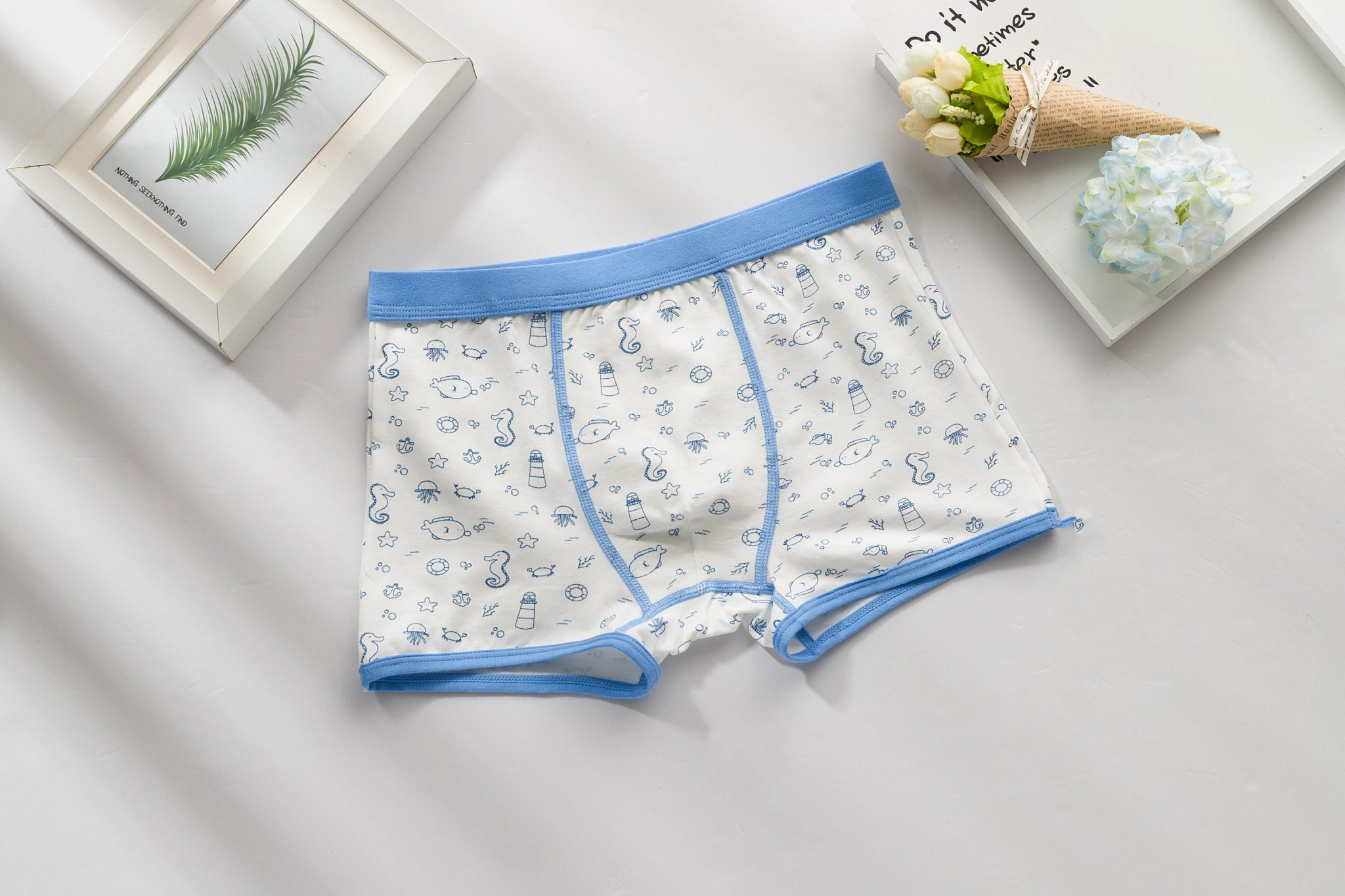 Pack De 10 Calzoncillos De Algodón Marks & Spencer Para Niños | Tallas 2-14 Años | Algodón Suave Y Cómodo