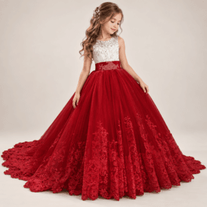 Vestido con encaje
