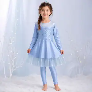 Disfraz de Elsa frozen 2 piezas para niña