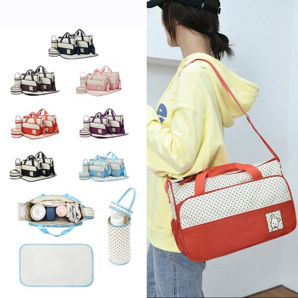 Bolso maternal 5 piezas