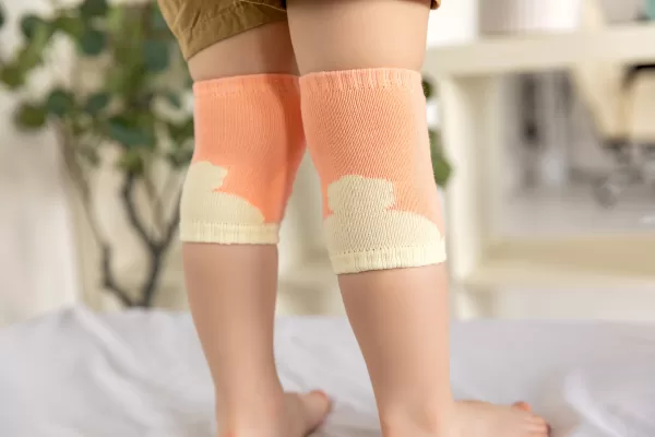 Par de rodilleras con antideslizante para bebes gateadores-VEGBR-12