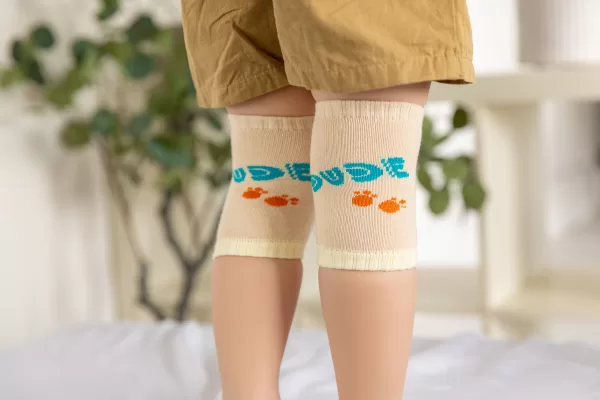 Par de rodilleras con antideslizante para bebes gateadores-VEGBR-12