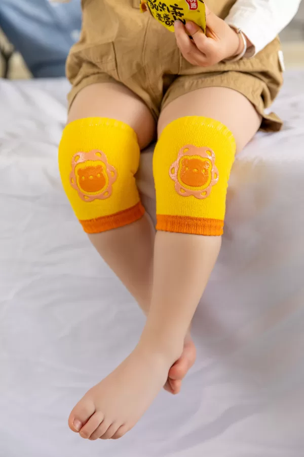 Par de rodilleras con antideslizante para bebes gateadores-VEGBR-12