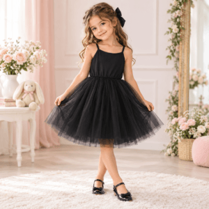 Vestido morley con tul