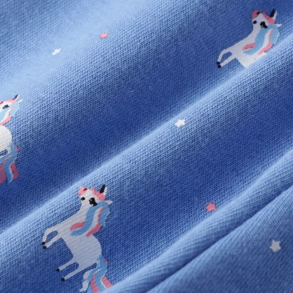 Pantalones de algodon con apliques, estampados y bordados-9177