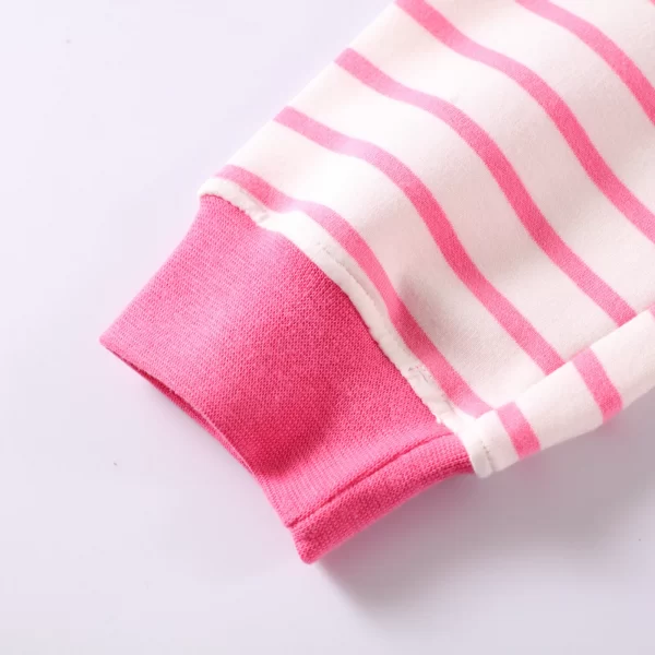 Pantalones de algodon con apliques, estampados y bordados-9009