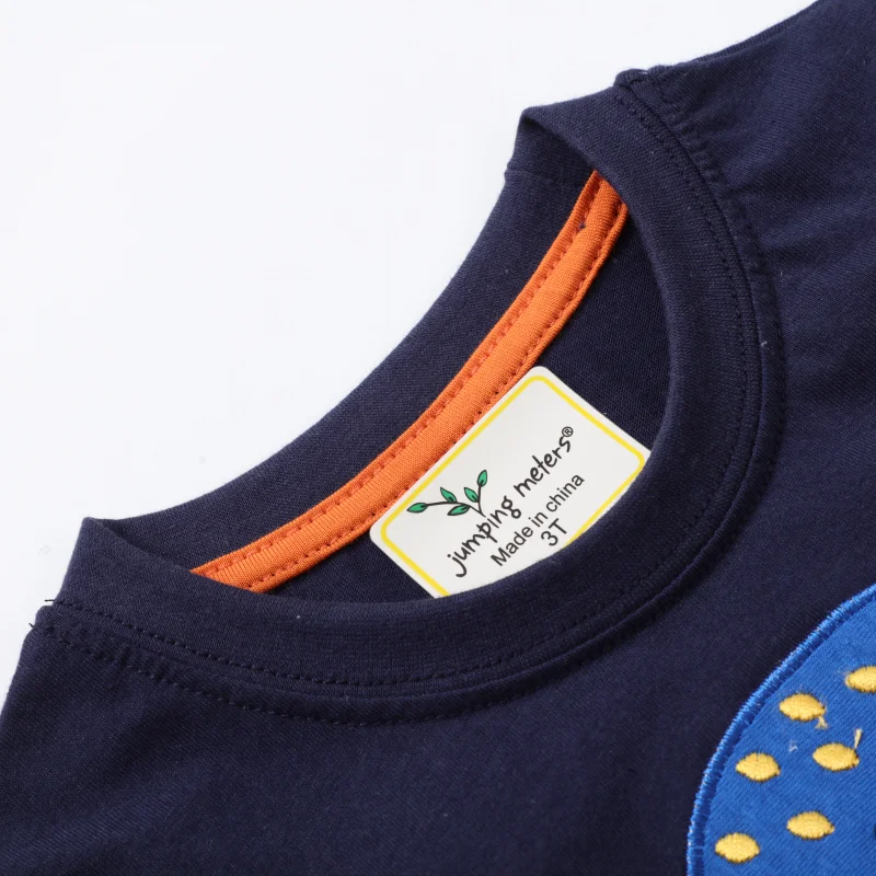 Polera manga corta estampadas y o bordadas para niños y niñas-6993