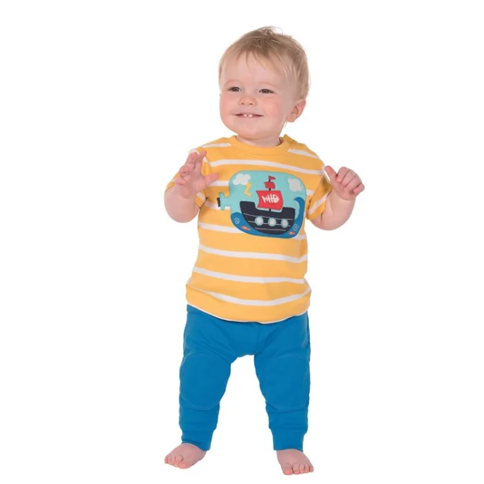Polera manga corta estampadas y o bordadas para niños y niñas-6065