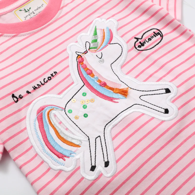 Polera manga corta estampadas y o bordadas para niños y niñas-67035