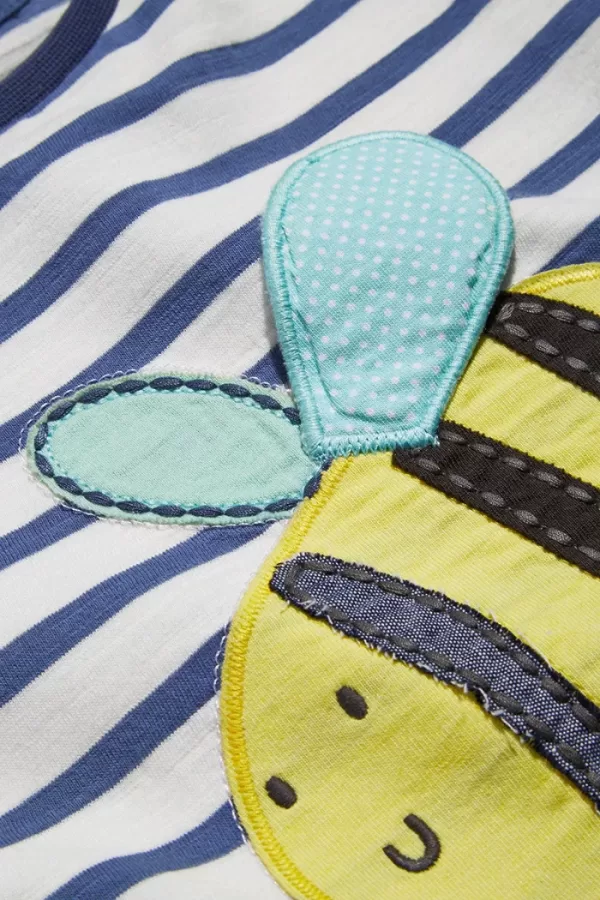 Polera manga corta estampadas y o bordadas para niños y niñas-6109