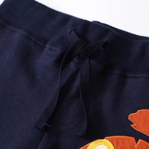 Bermudas de algodon con apliques, bordados y estampados-2066