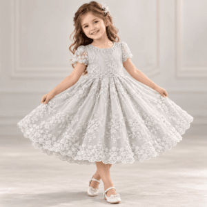 Vestidos de encaje y bordado
