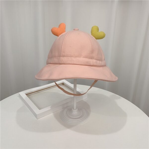 Sombrero con orejitas de corazón-HATSUGAR