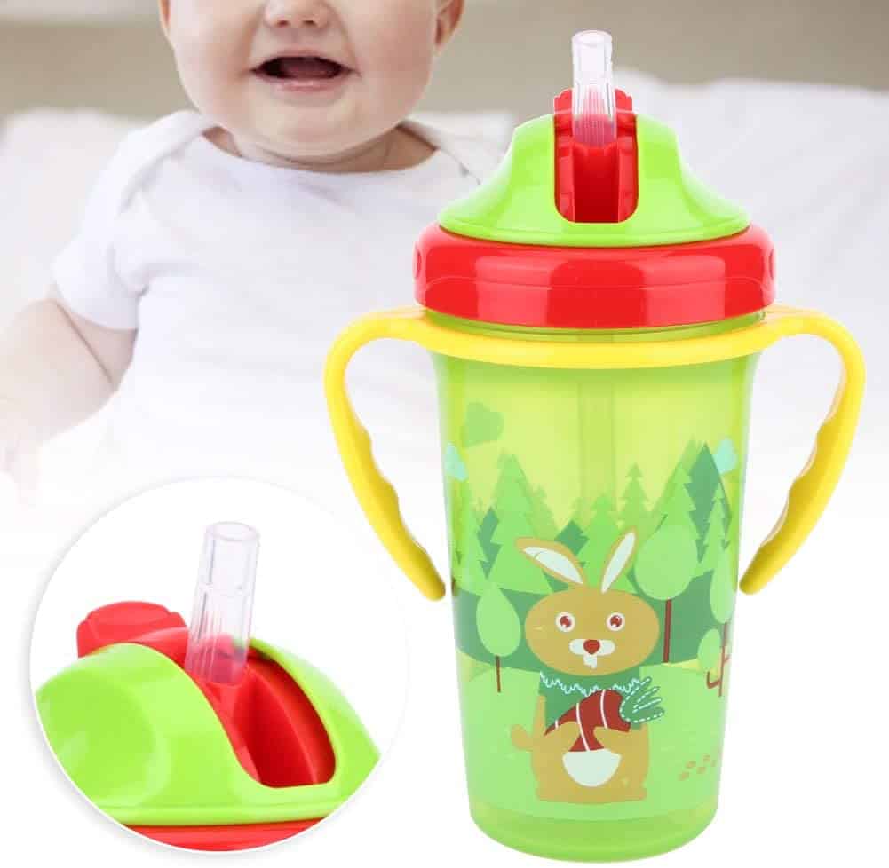 Vaso para bebes con manijas-BA18