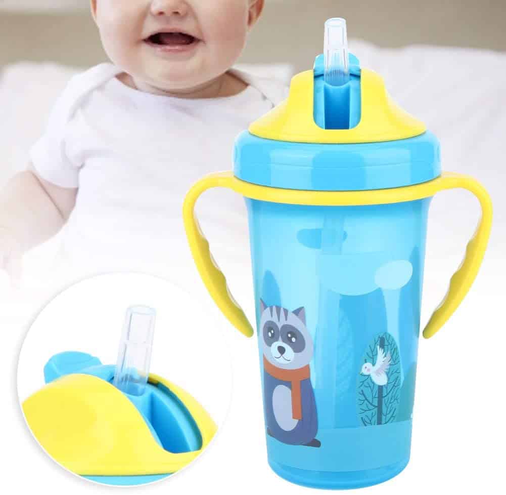 Vaso para bebes con manijas-BA18