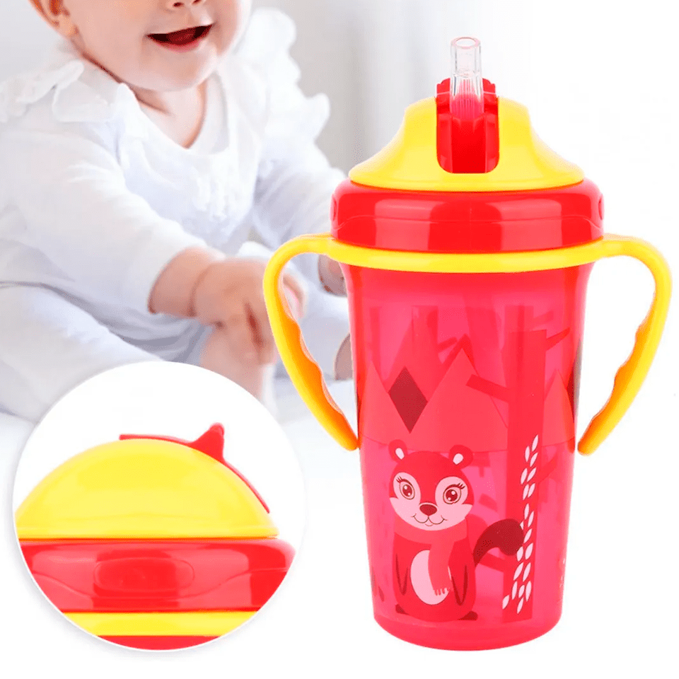 Vaso para bebes con manijas-BA18