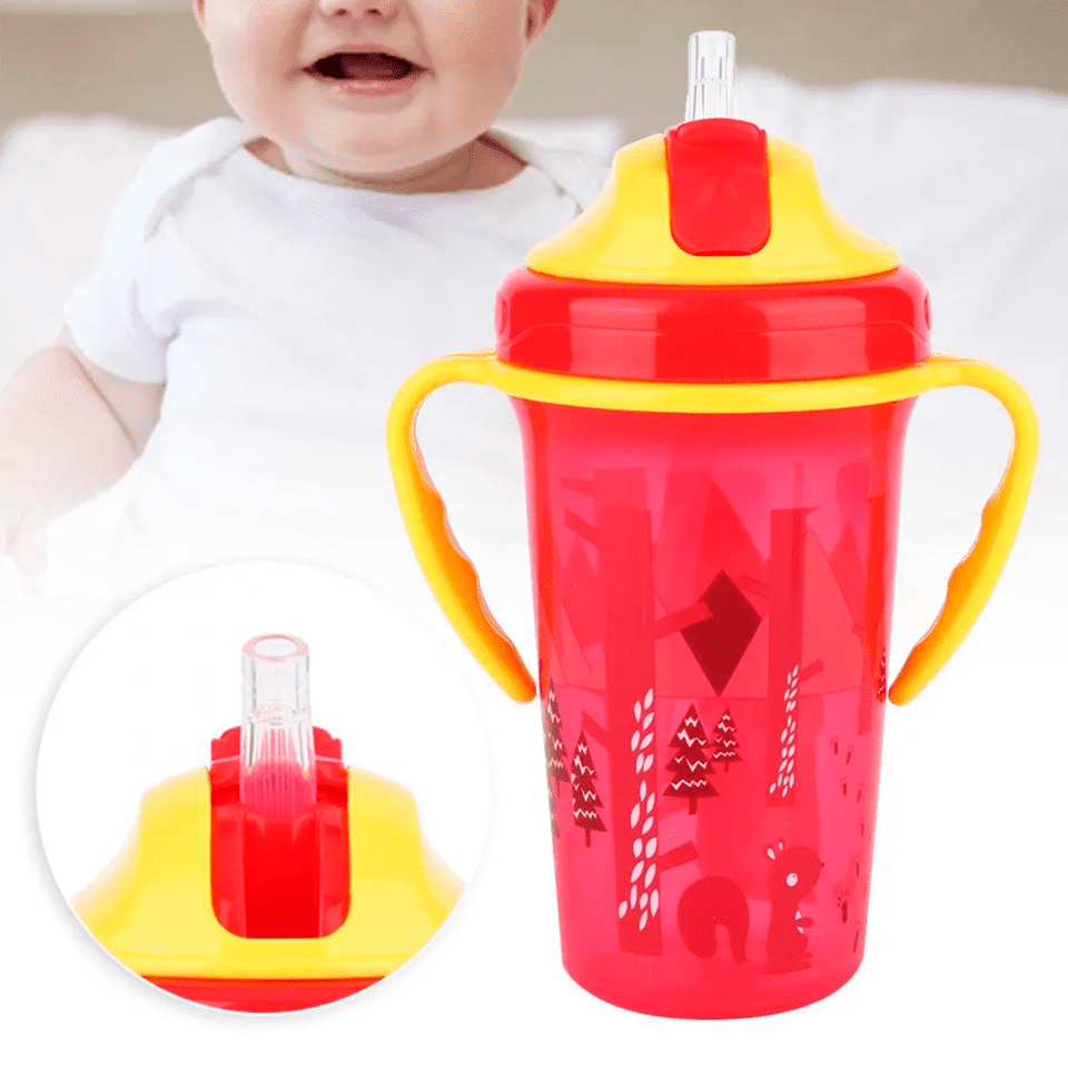 Vaso para bebes con manijas-BA18