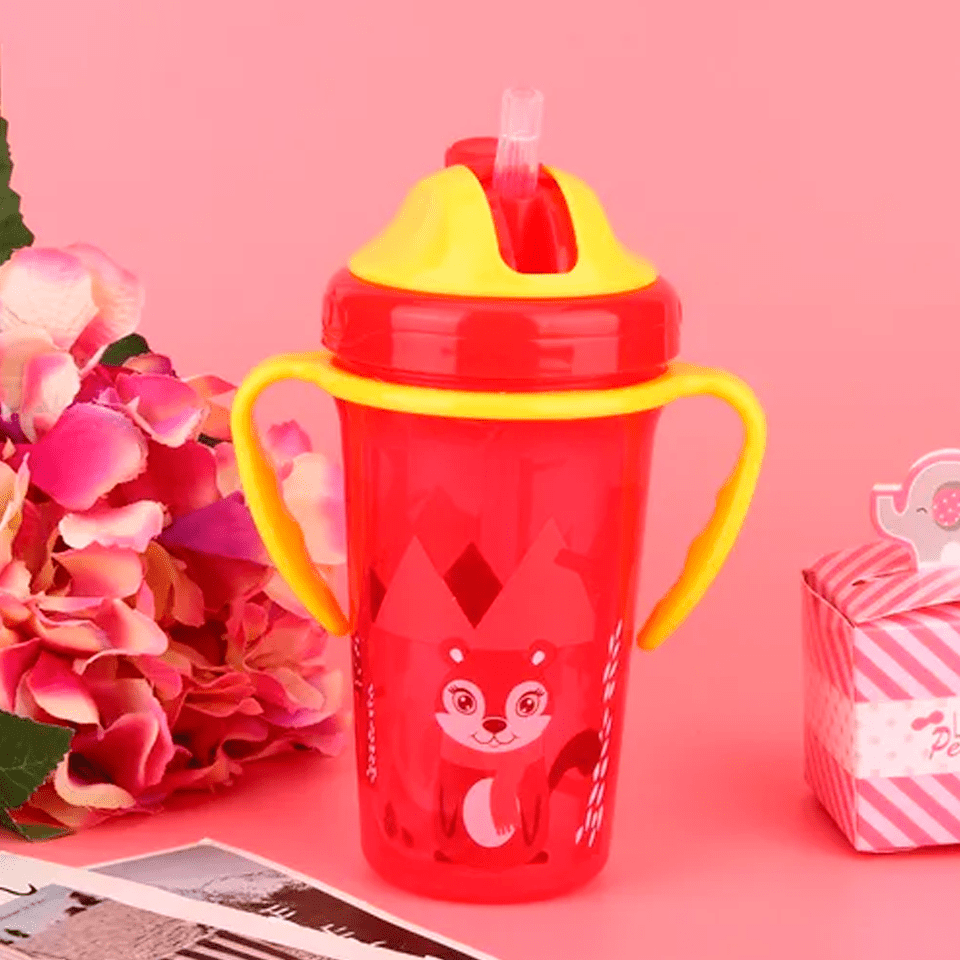 Vaso para bebes con manijas-BA18