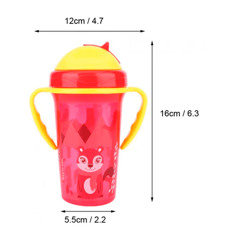 Vaso para bebes con manijas-BA18