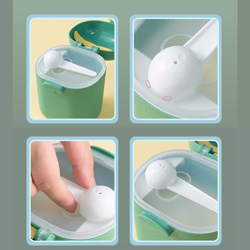 Contenedor dispensador alimentos 400ml modelo dino
