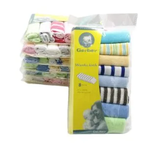 Pack de 8 babitas de toalla