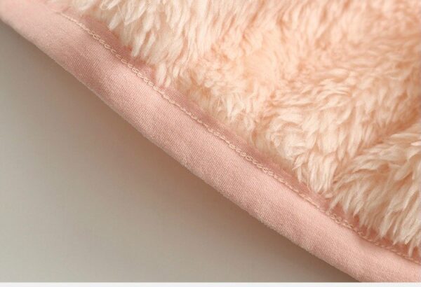 Chaqueta de polar con cierre y capucha en colores surtidos