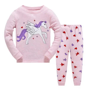 Conjunto de Pijama de algodón para niñas