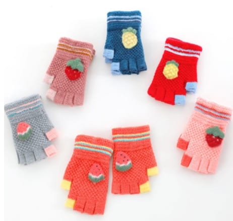 Guantes sin dedo de frutas - Imagen 2