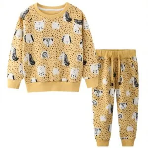 Conjunto de buzo algodón para niños