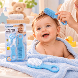 Set Cepillo y Peine para Bebé | Cuidado Diario del Cabello Infantil