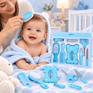 Kit de Higiene y Cuidado para Bebé | Set Completo con Termómetro