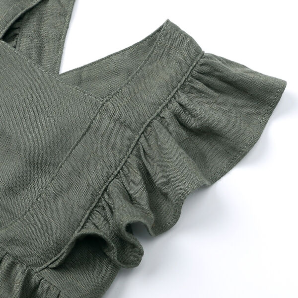 Body casual de bebé color gris