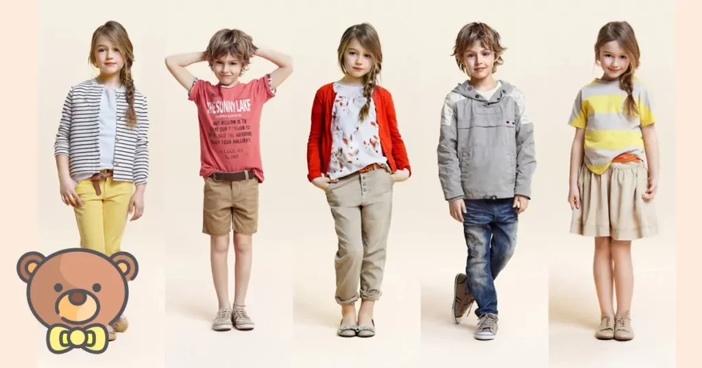 ¿Cuáles son los 5 códigos de vestimentas en niños?