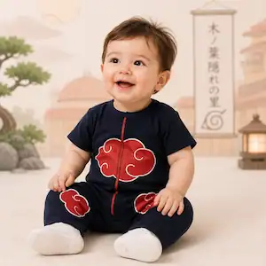 Enterito de bebé estilo anime