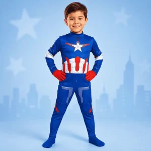 Disfraz infantil de Capitán América