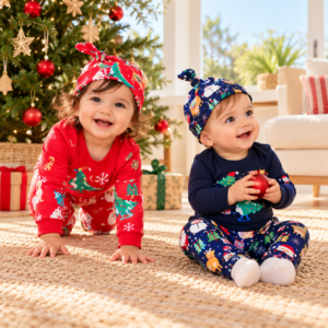 Conjunto Dino Merry Christmas para Bebé 3 Piezas