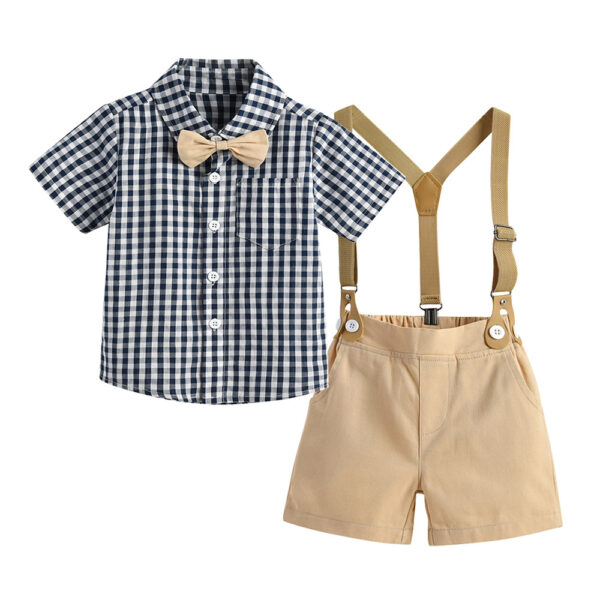 Conjunto de vestir con tirantes
