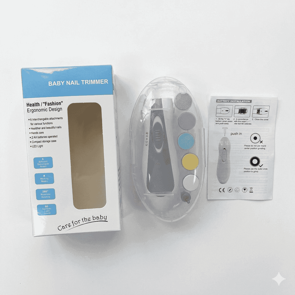 Lima de uñas eléctrico para bebés - Imagen 4