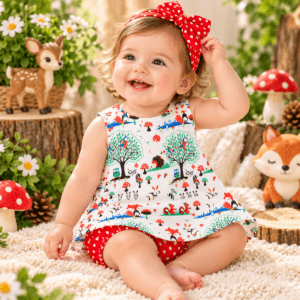 Conjunto navideño de bebé