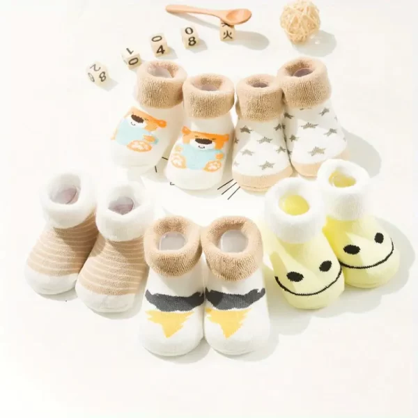 Pack de 5 pares de calcetines frizados