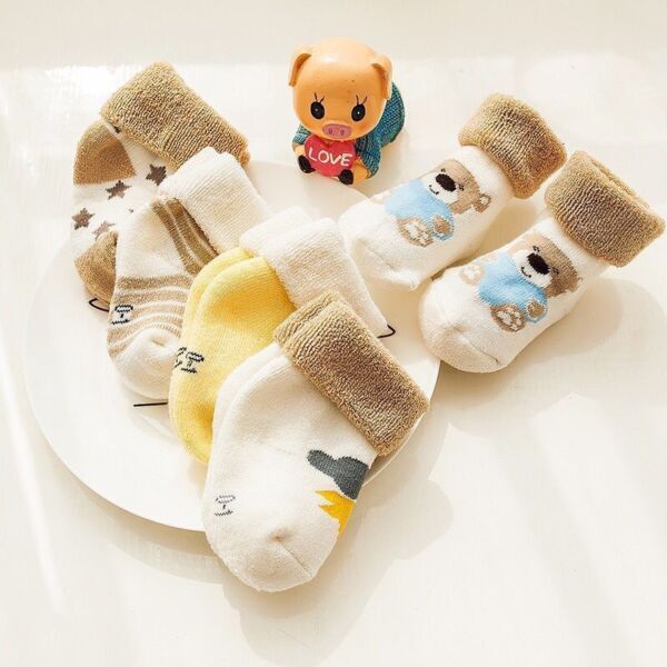 Pack de 5 pares de calcetines frizados