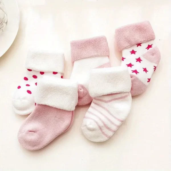 Pack de 5 pares de calcetines frizados