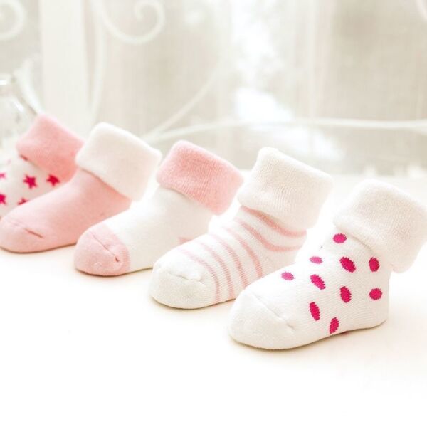 Pack de 5 pares de calcetines frizados