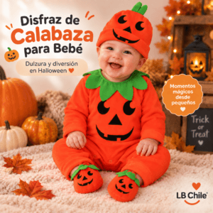 Conjunto Infantil de Halloween con Gorro | Disfraz Cómodo para Bebé