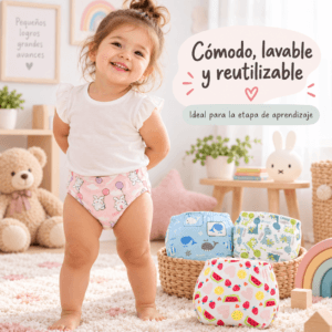 Calzón de entrenamiento estampado niños