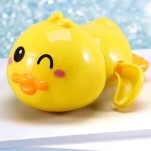 Patito Nadador para Baño Infantil | Juguete Acuático a Cuerda