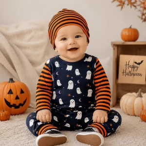 Enterito Largo con gorrito de halloween