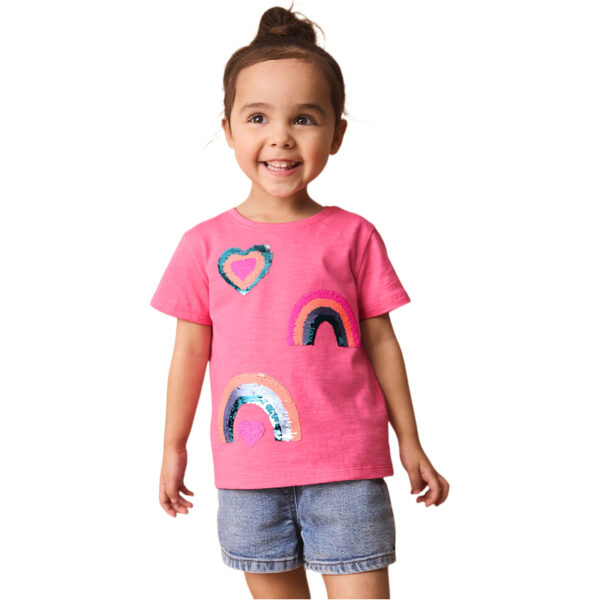 Polera de manga corta para niña