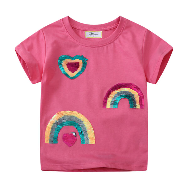 Polera de manga corta para niña